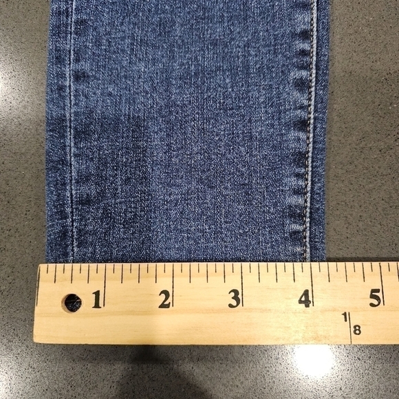 L'AGENCE  Margo High Rise Skinny Vintage Blue Dark Wash Jeans Sz 24 $275 Retail - Picture 7 of 11